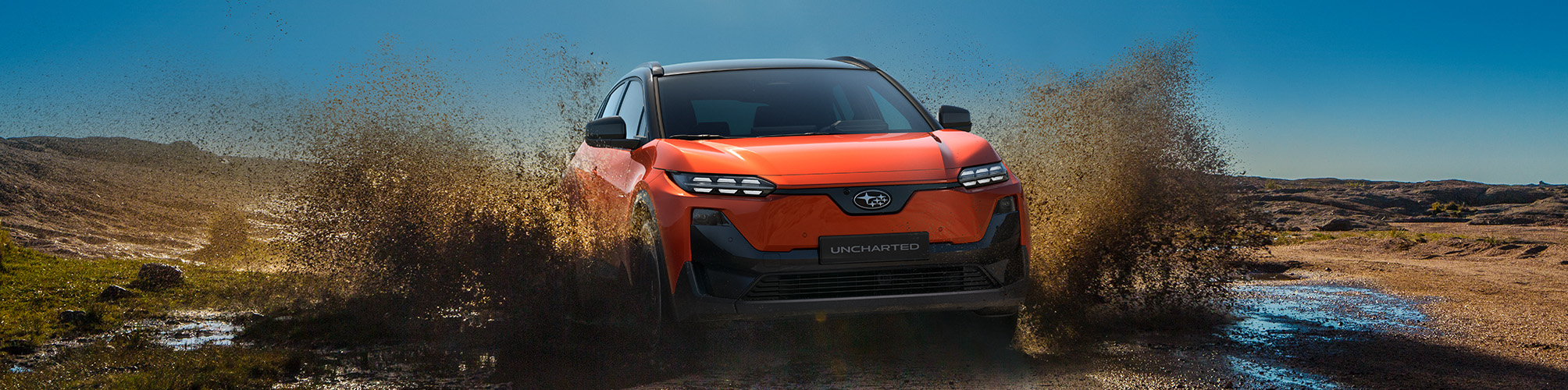 Subaru Uncharted v blátě