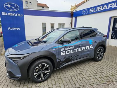 Pozvání ke zkušební jízdě s plně elektrickým modelem SUBARU SOLTERRA 4x4x + ' ' + Rádi bychom Vás pozvali k nám do autosalonu na představení nového modelu SUBARU SOLTERRA.<div>Těšíme se na Vaši návštěvu.</div><div>za AUTWEC Libuše Alblová</div> 