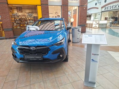 Výstava akční model Crosstrek v Olympii + ' ' + <span style="background-color: rgba(0, 0, 0, 0.075);">Dovolujeme si Vás pozvat a představit  novinku našeho autosalonu model SUBARU Crosstrek,  který vystavujeme v NC Olympia Plzeň.. nyní u nás v AUTWECu již za cenu od 747.000 Kč s DPH.</span><div><span style="background-color: rgba(0, 0, 0, 0.075);">Více informací na tel 608 442 000.</span></div> 