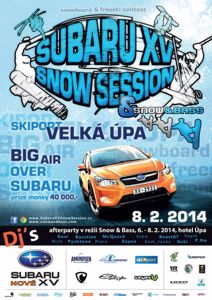 Subaru XV Snow Session Velká Úpa + ' ' +  