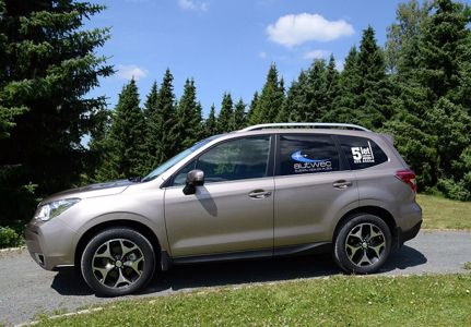 SUBARU Forester 2,0XT na zámku Kozel + ' ' +  