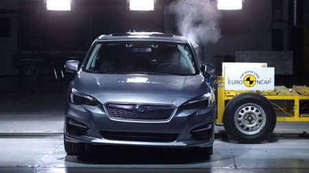Modely Subaru XV a Impreza zazářily v testech Euro NCAP + ' ' + <p>- Nová platforma Subaru s mimořádnou tuhostí znovu potvrdila své kvality v oblasti bezpečnosti.</p>
<p>- Po nejvyšším bodovém zisku v historii nárazových testů v Japonsku a špičkových výsledcích v USA získaly modely Impreza a XV plný počet hvězd také v Evropě.</p>
<p>- Nová globální platforma Subaru výrazně zvyšuje nejen bezpečnost, ale i jízdní komfort a agilitu</p>
<p>- Systém EyeSight je součástí sériové výbavy a nabízí mimořádnou preventivní bezpečnost</p>
<div></div> 